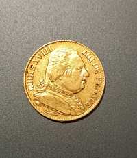 20 франков 1814, Франция, золотая монета, 900 проба, рідкість!