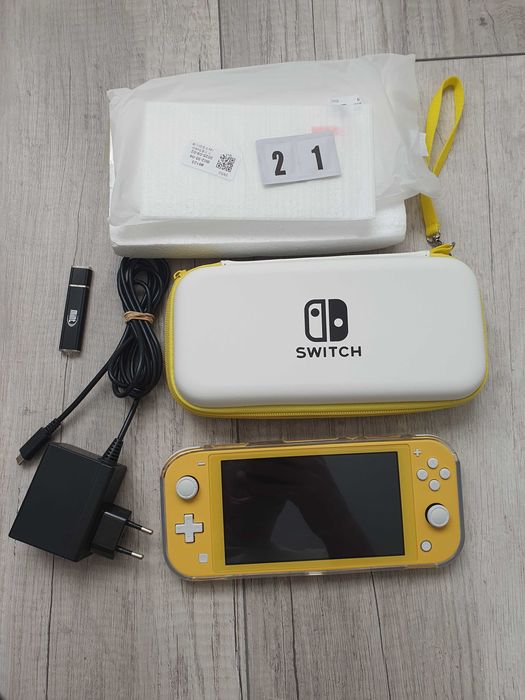 nintendo switch lite atmosphere cfw 128gb jak nowa !