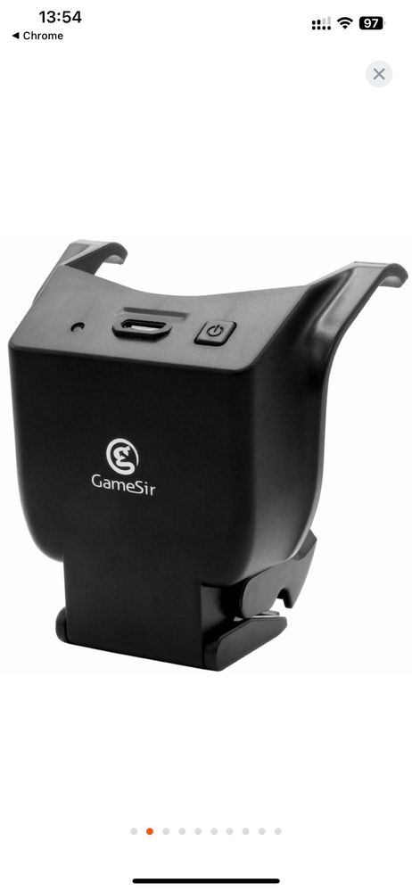 Дополнительная батарея GameSir для джойстика PS DualShock 4 (Black)
