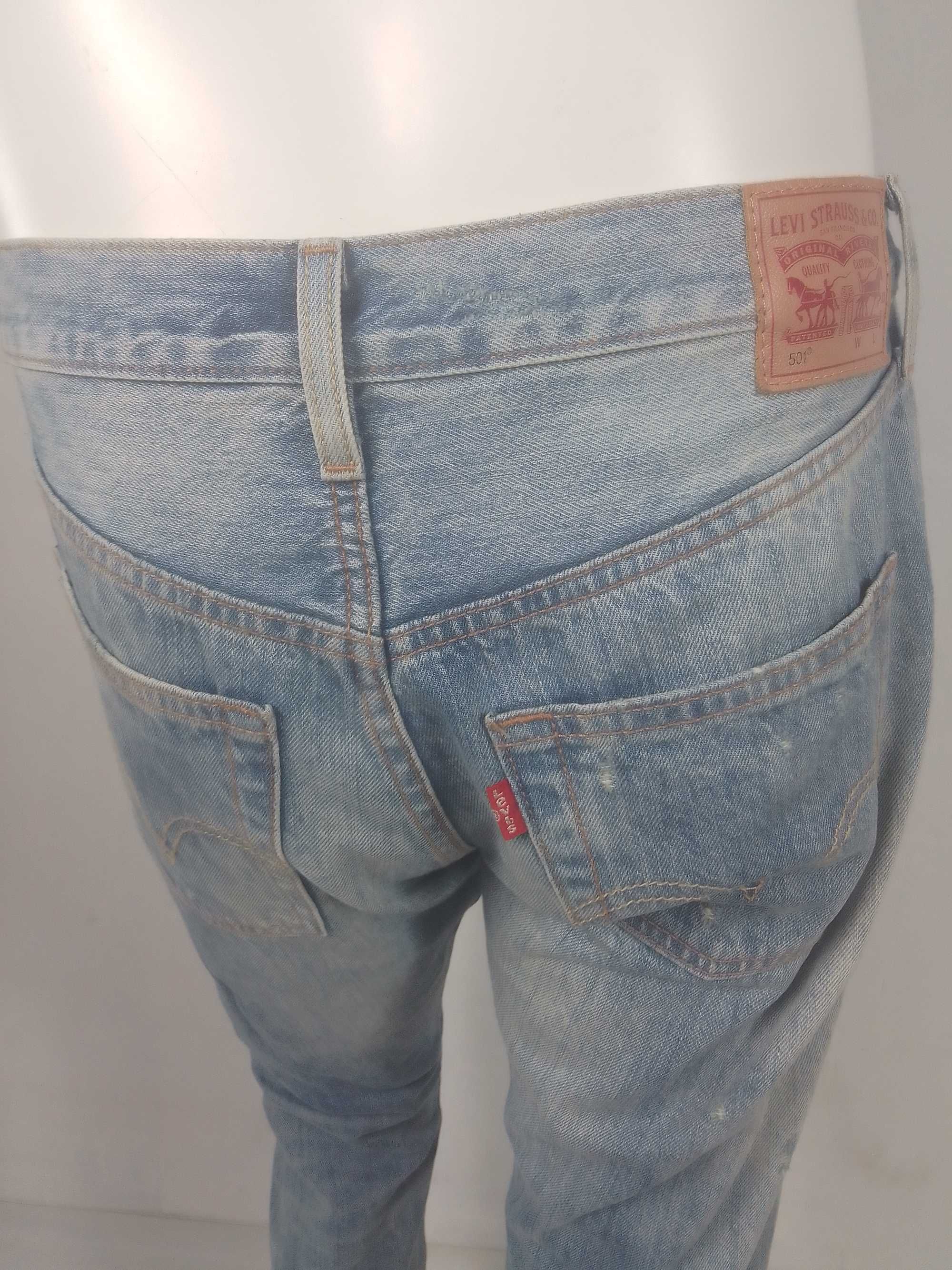 Levi's 501 kultowe jeansy vintage 30x32 levis