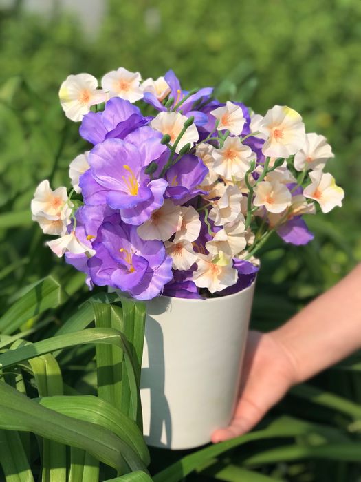 Штучні квіти для декору