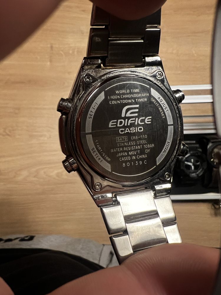 Zestaw zegarkow fossil casio
