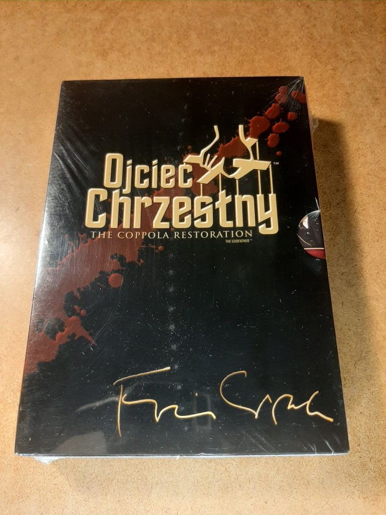 Ojciec Chrzestny Dvd zestaw 4 plyt w folii