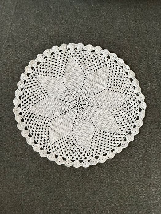 Serwetka  , duźy way or, rękodzieło, srednica ok.30 cm