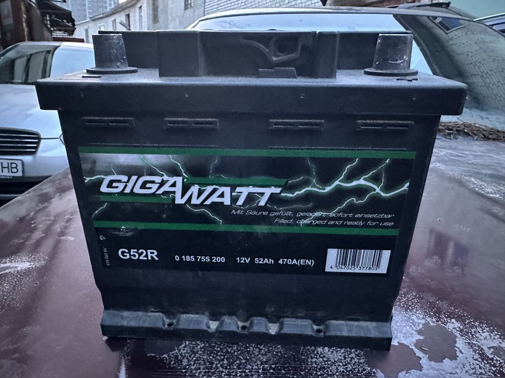 Аккумулятор Gigawatt 6 CT-52-R 0185755200