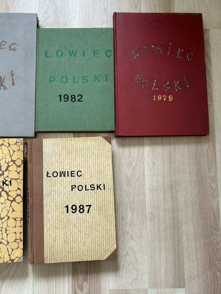 Łowiec Polski od 1977 do 1991 roczniki