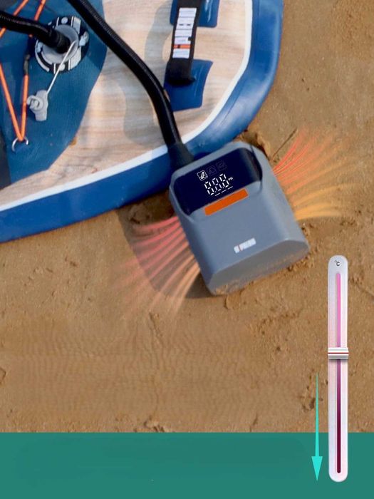 Pompka Elektryczna Niphea SUP Auto Materac 50 PSI Akumulator Wbudowany