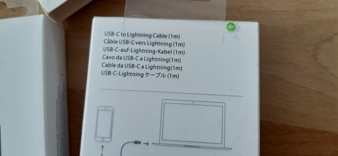 Kabel do iPhone USB-C to Lightning NOWY fabrycznie oryginalnie zapakow