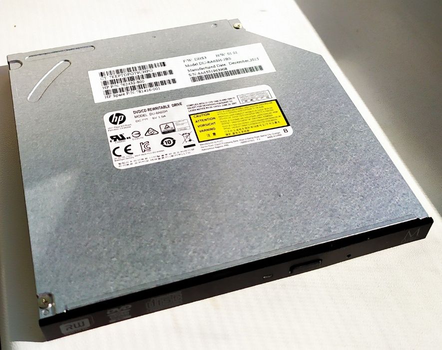 Оптический привод ноутбука DVD-RW HP DU-8A6SH