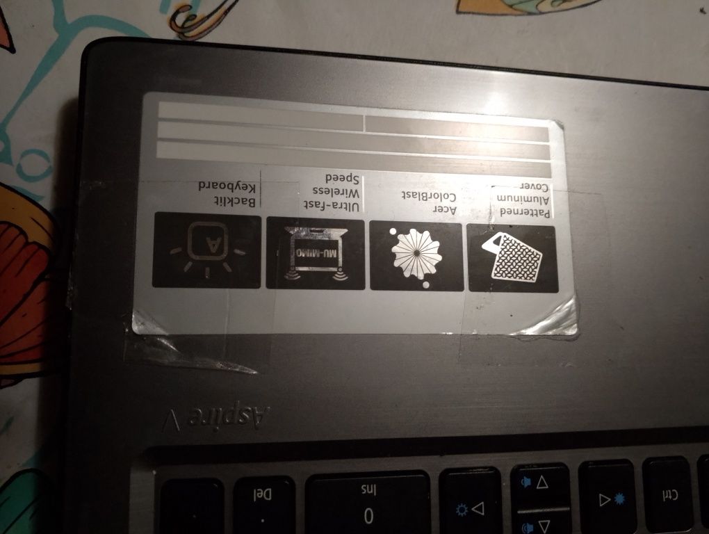 Laptop Acer aspire V5