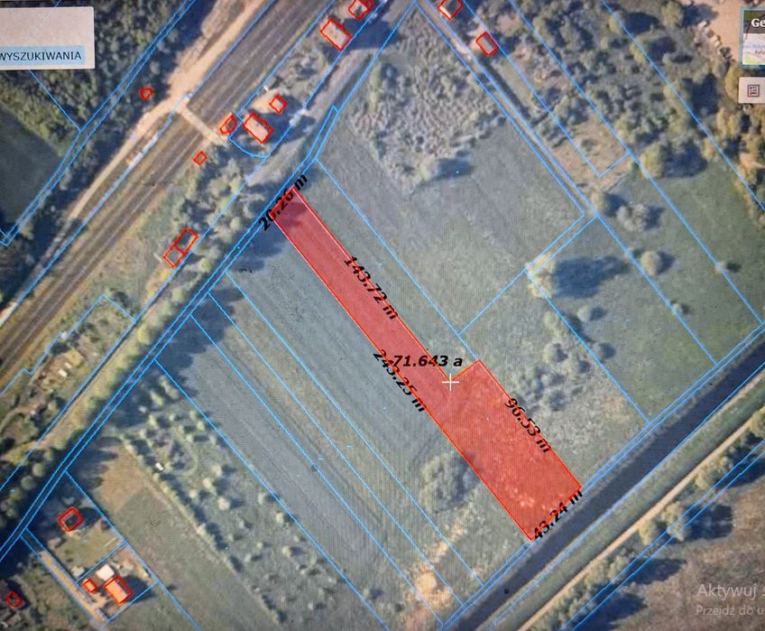 Działka budowlana z WZ  zabudowa wielorodzinna blok apartamentowiec