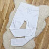NOWE białe spodnie C&A rozmiar 34 z gumką w pasie