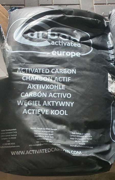 Węgiel Aktywny 100kg KOKOSOWY GRANULOWANY plus żwirek podsypkowy KOMPL