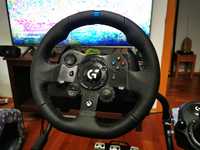 Logitech g923 + fotel playseat