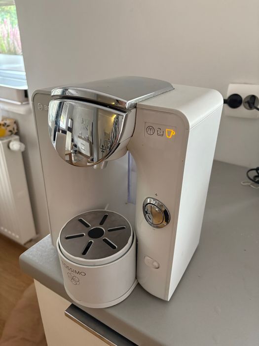 Ekspres do kawy BOSCH TASSIMO na kapsułki biały okazja