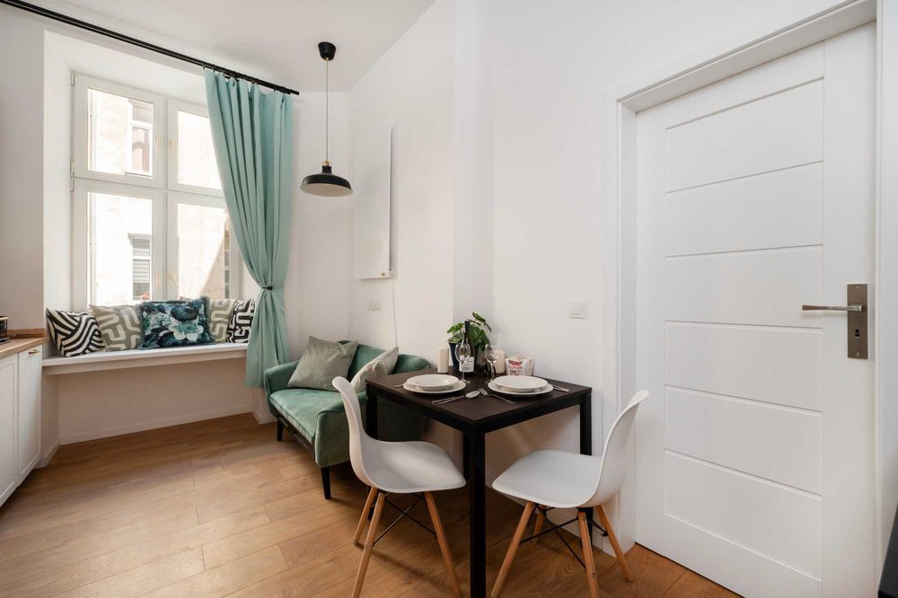 2 pokoje przy Manufakturze, wysoki standard, ogrzewanie miejskie