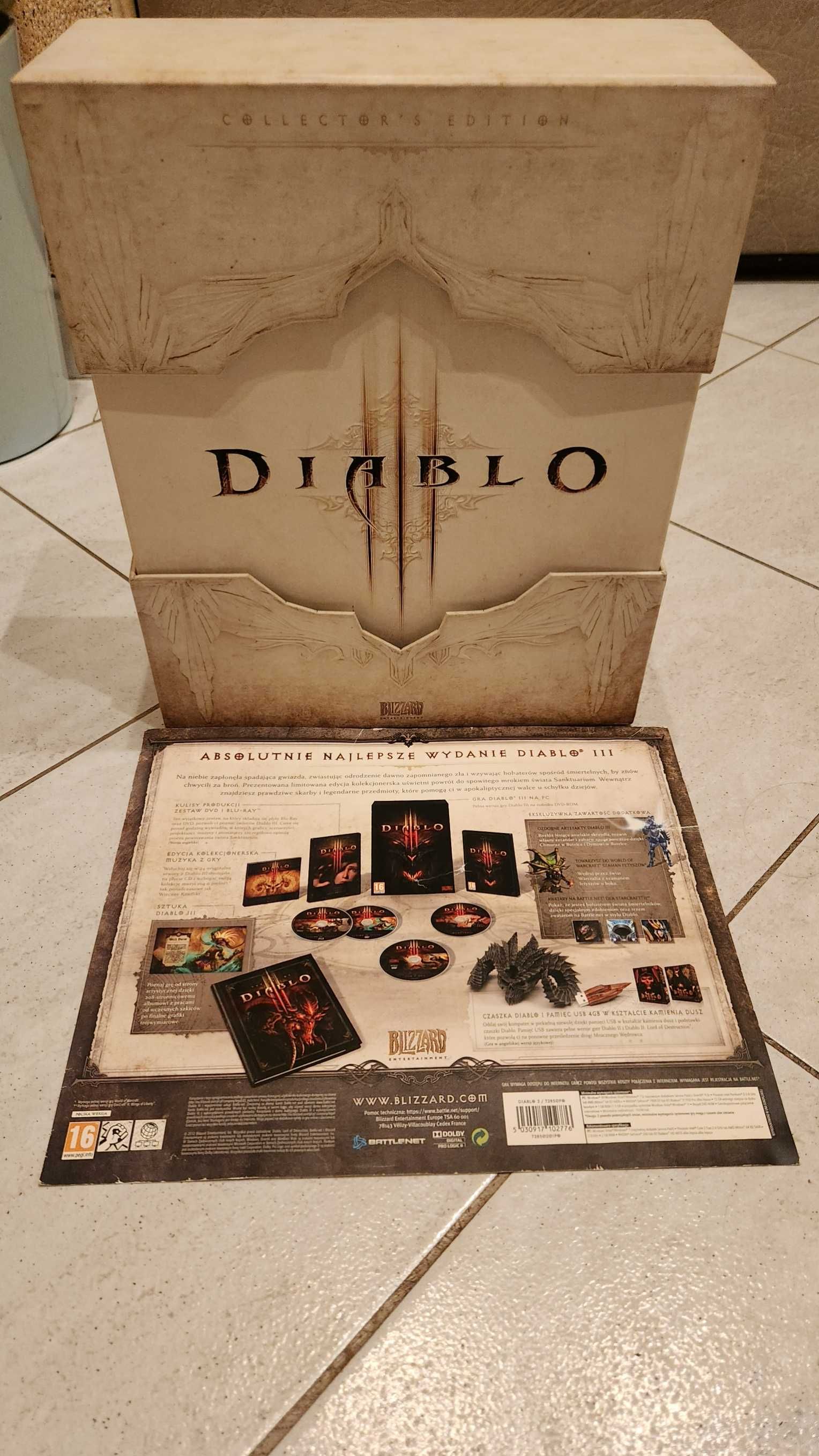 Edycje Kolekcjonerskie Diablo III i Starcraft II