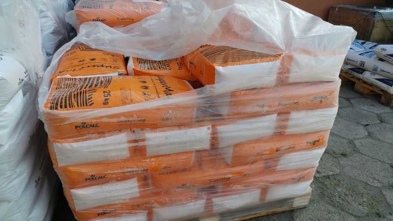 Wapno magnezowe Polcalc Magnez Plus 25kg granulowane Ekstra Jakość -%%