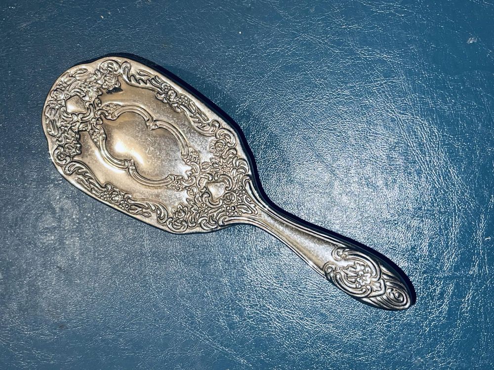 Szczotka angielska posrebrzane