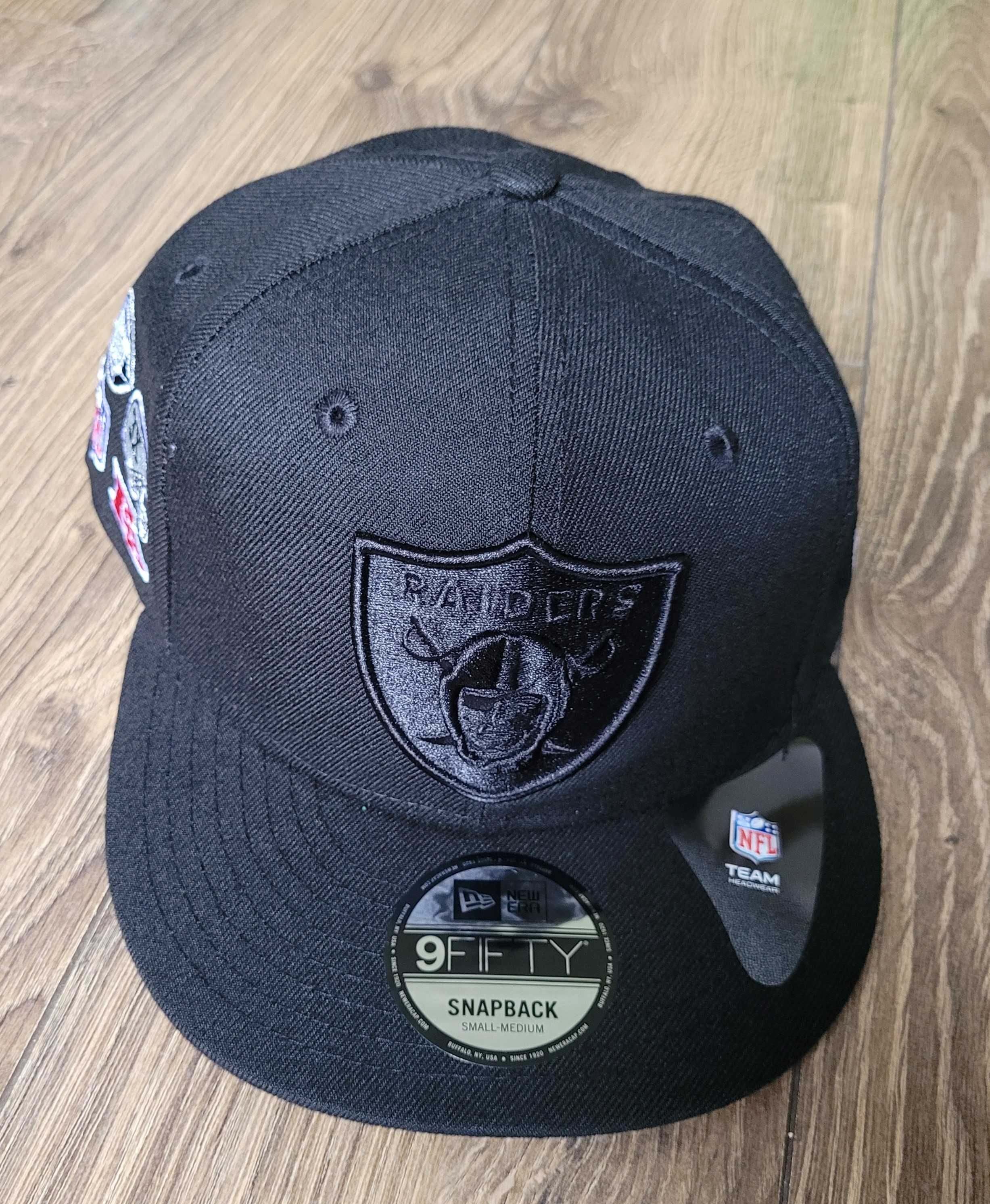 czapka z daszkiem New Era 9Fifty Las Vegas Raiders czarna S/M NOWA