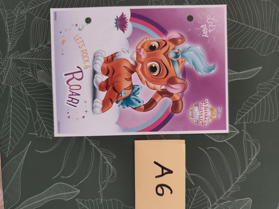 Karteczka do segregatora A6