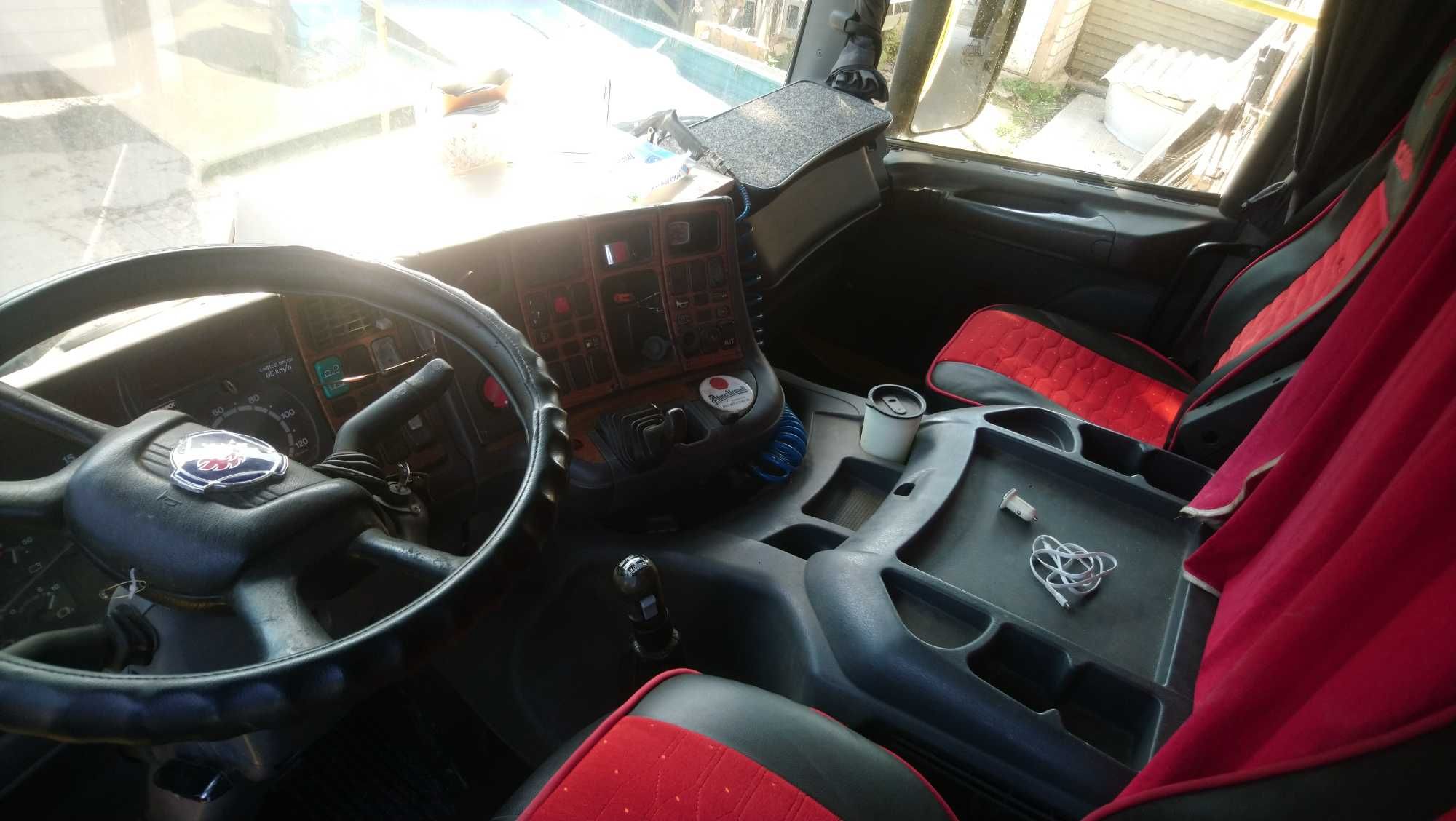 Scania 360 124G 16 тонник, ленивец спарка