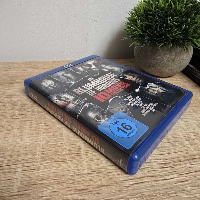 Kolekcja 10 horrorów na płytach bluray, stan idealny
