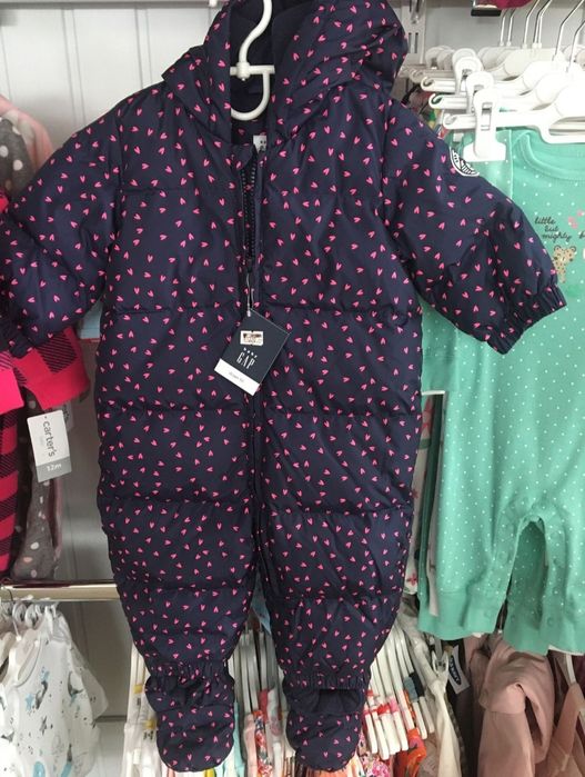 Зимовий комбінезон Gap 6-12 комбинезон Gap 18-24 комбинезон Gap 6-12