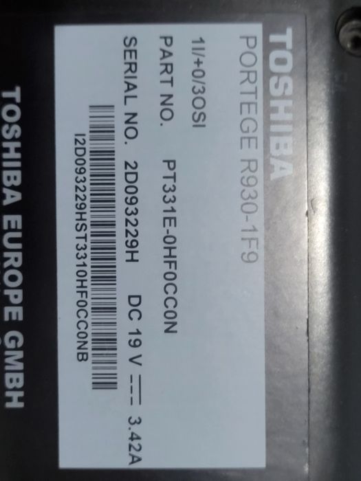 Toshiba Portege R930