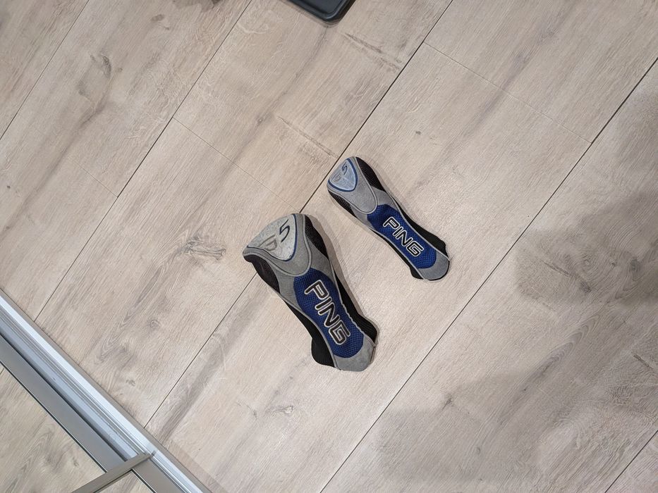 Kije golfowe: driver, wood 3 i hybryda 5