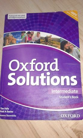 Oxford Solutions Intermediate Podręcznik J. Sosnowska Paul A. Davies