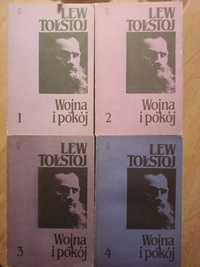 "Wojna i pokój", Lew Tołstoj. 4 tomy