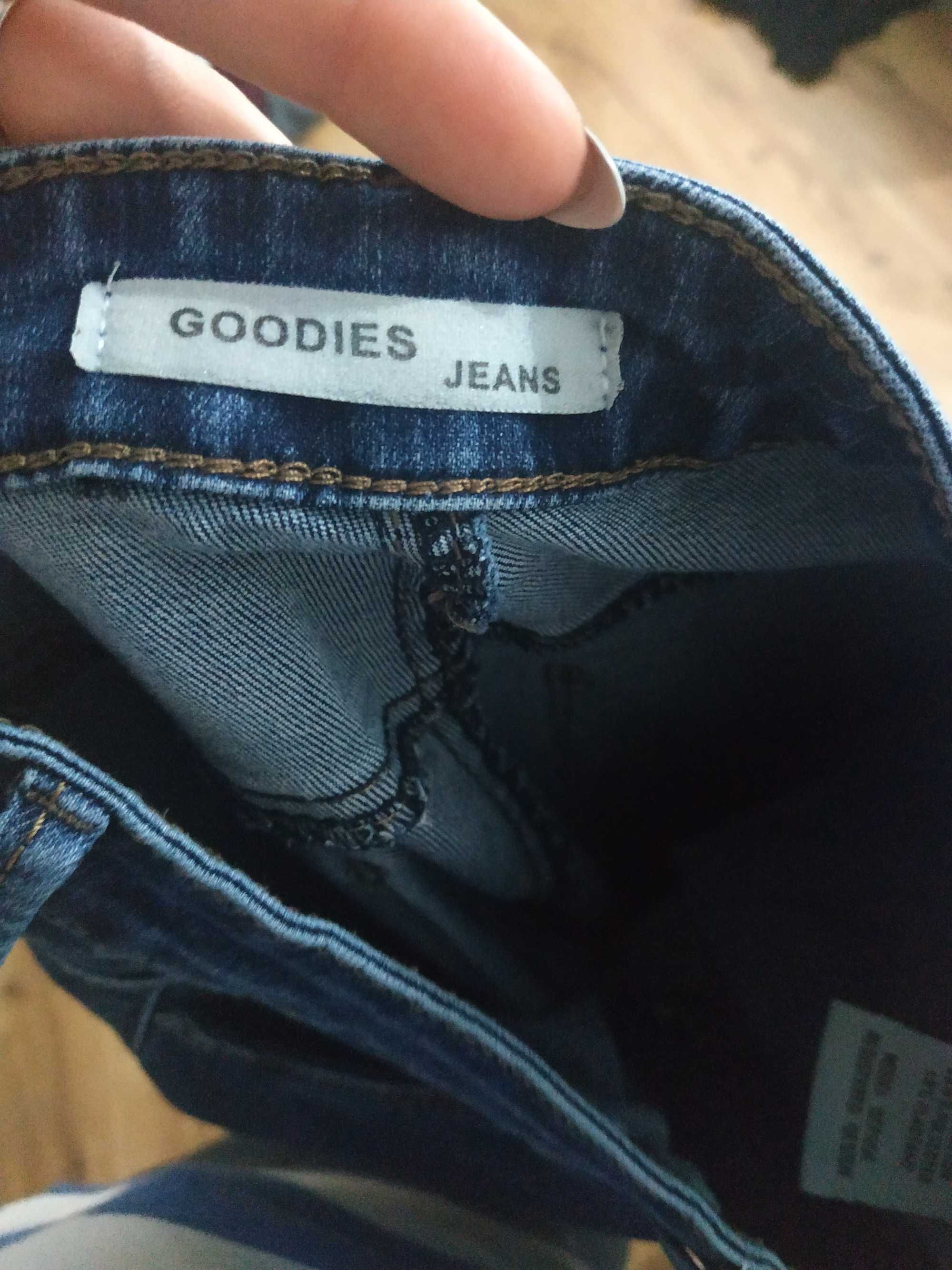 Spodnie miękkie jeansowe