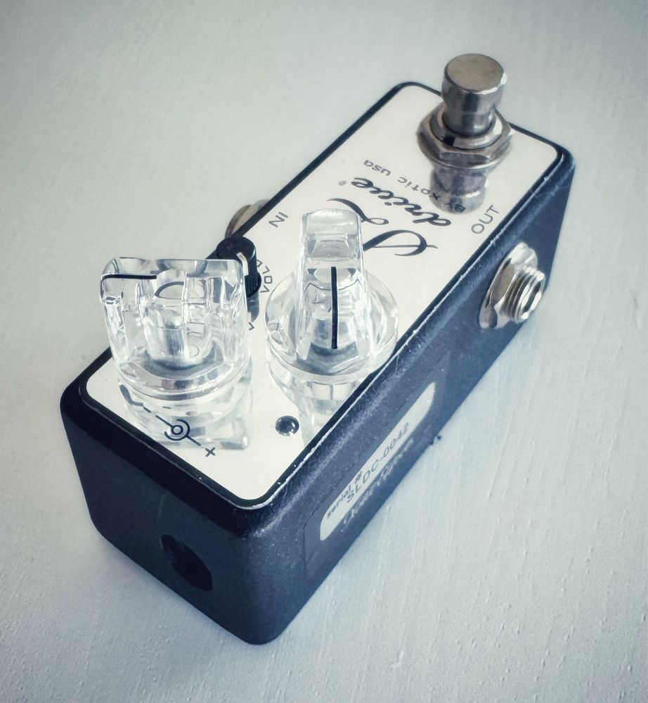 Pedal de Guitarra Xotic SL Drive Ltd Edition Chrome c/ Voltage Doubler