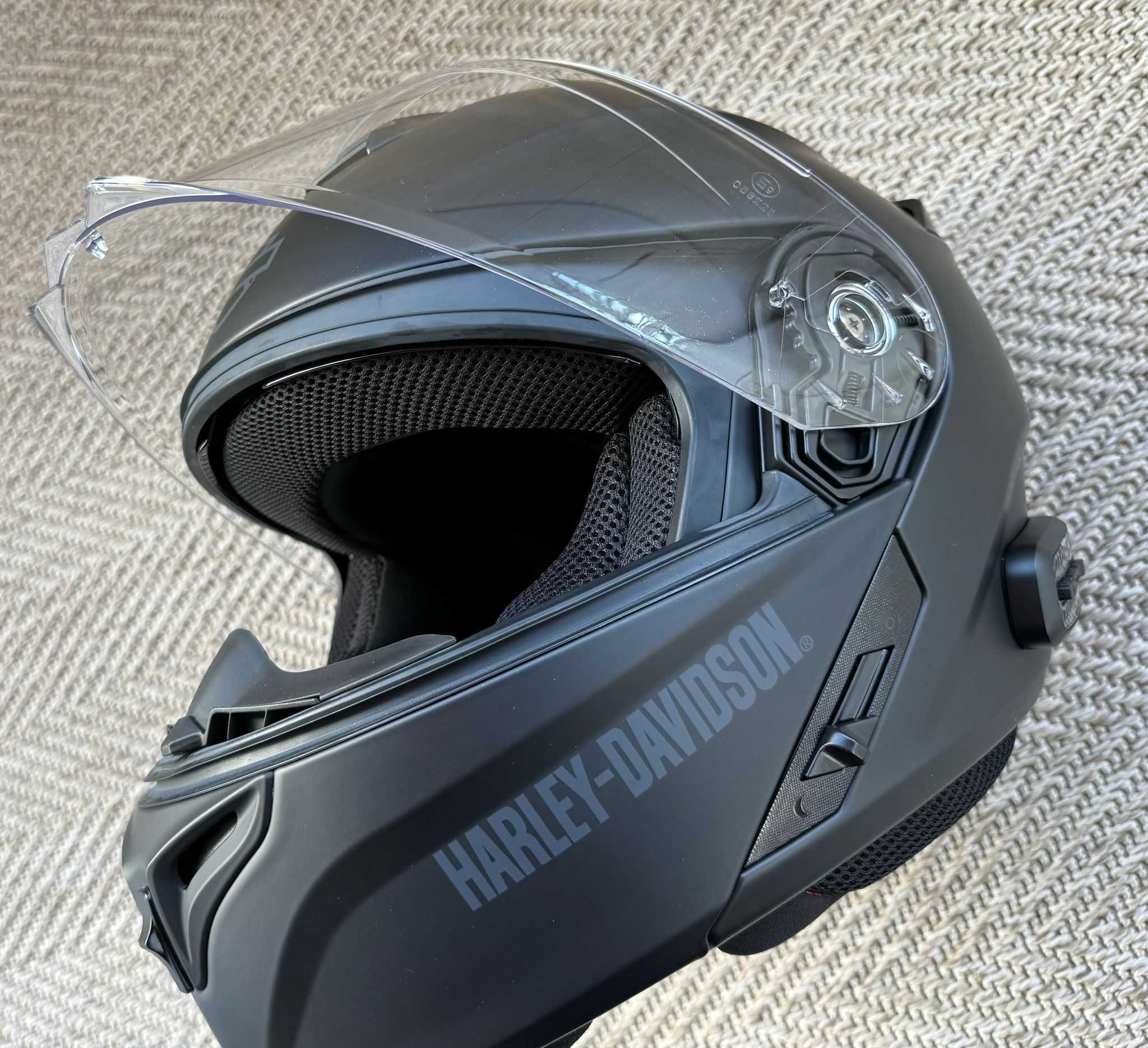 Capacete Harley-Davidson Outrush R Modular Bluetooth-Preto Mate Size S
