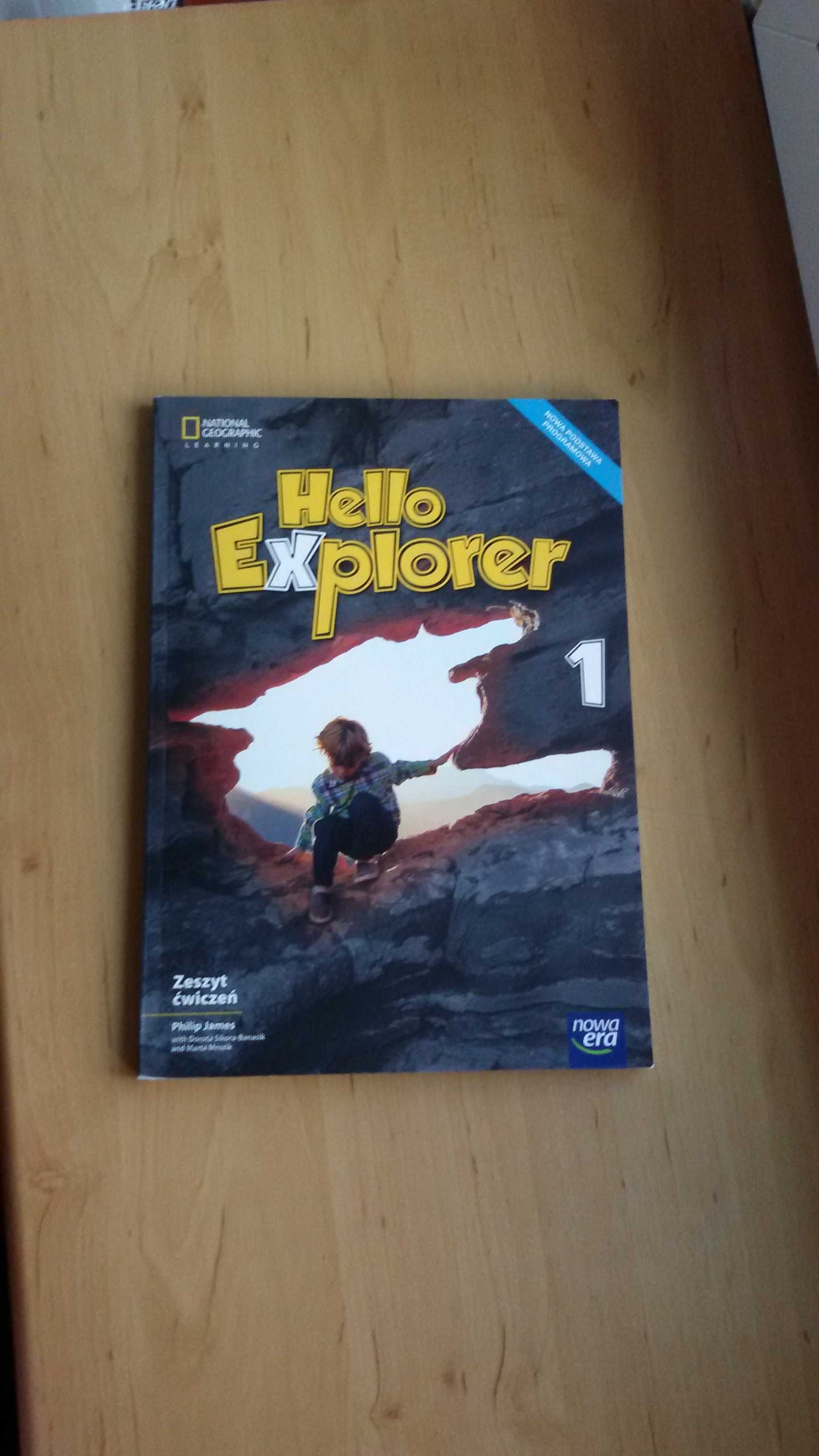Hello Explorer 1, Zeszyt Ćwiczeń Philip James, Dorota Sikora, Nowa Era