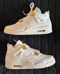 Jordan 4 biale meskie buty za kostkę Air jordan 4 retro flight white
