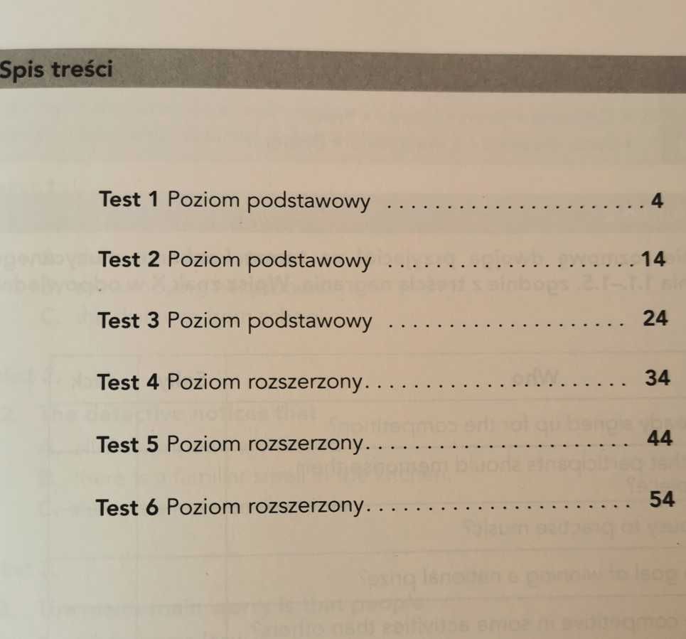 Testy maturalne z języka angielskiego, Pearson