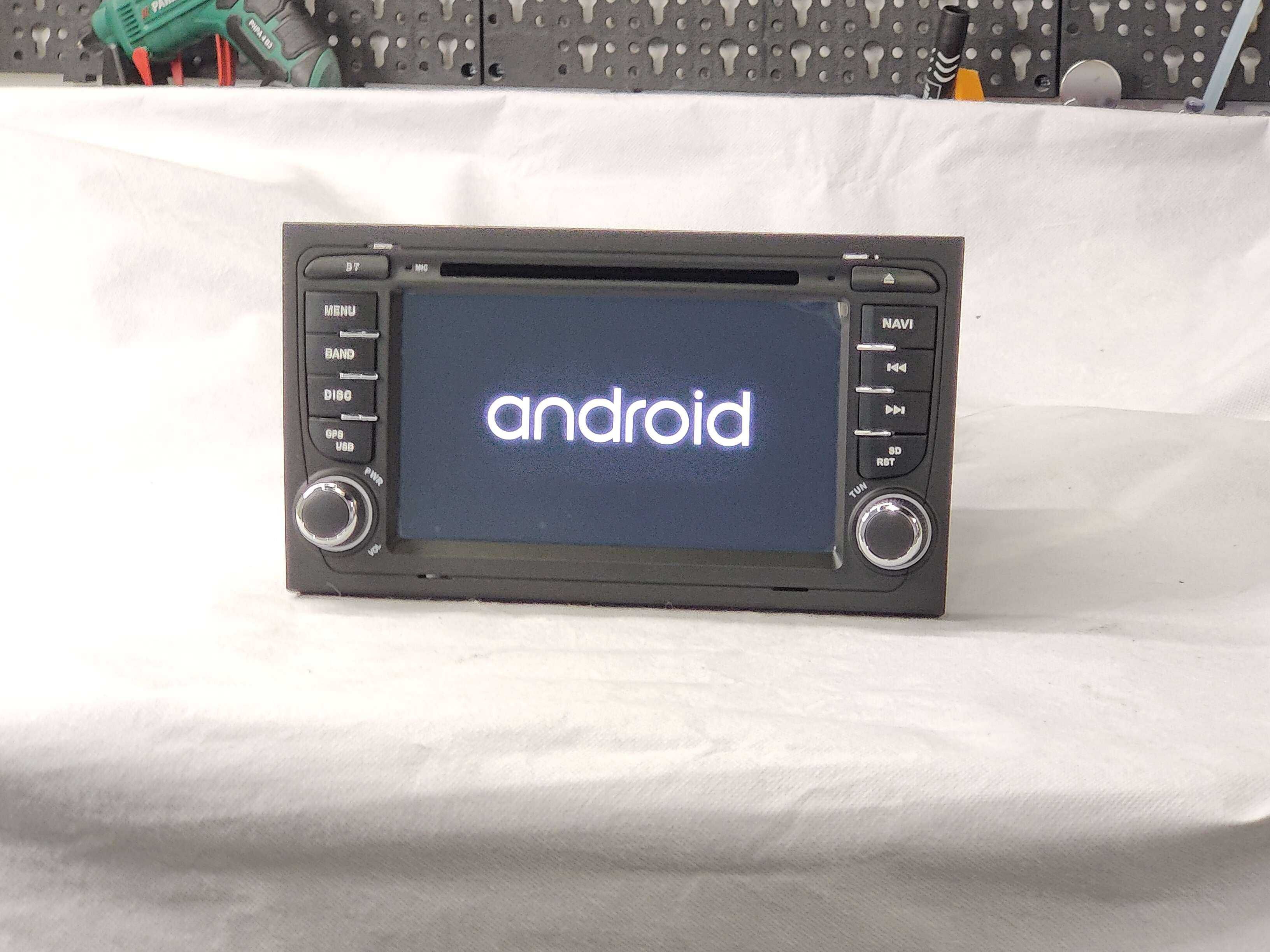 Radio 2 DIN Android Audi A4 - B6 B7 2GB RAM RDS DVD - Novo Garantia