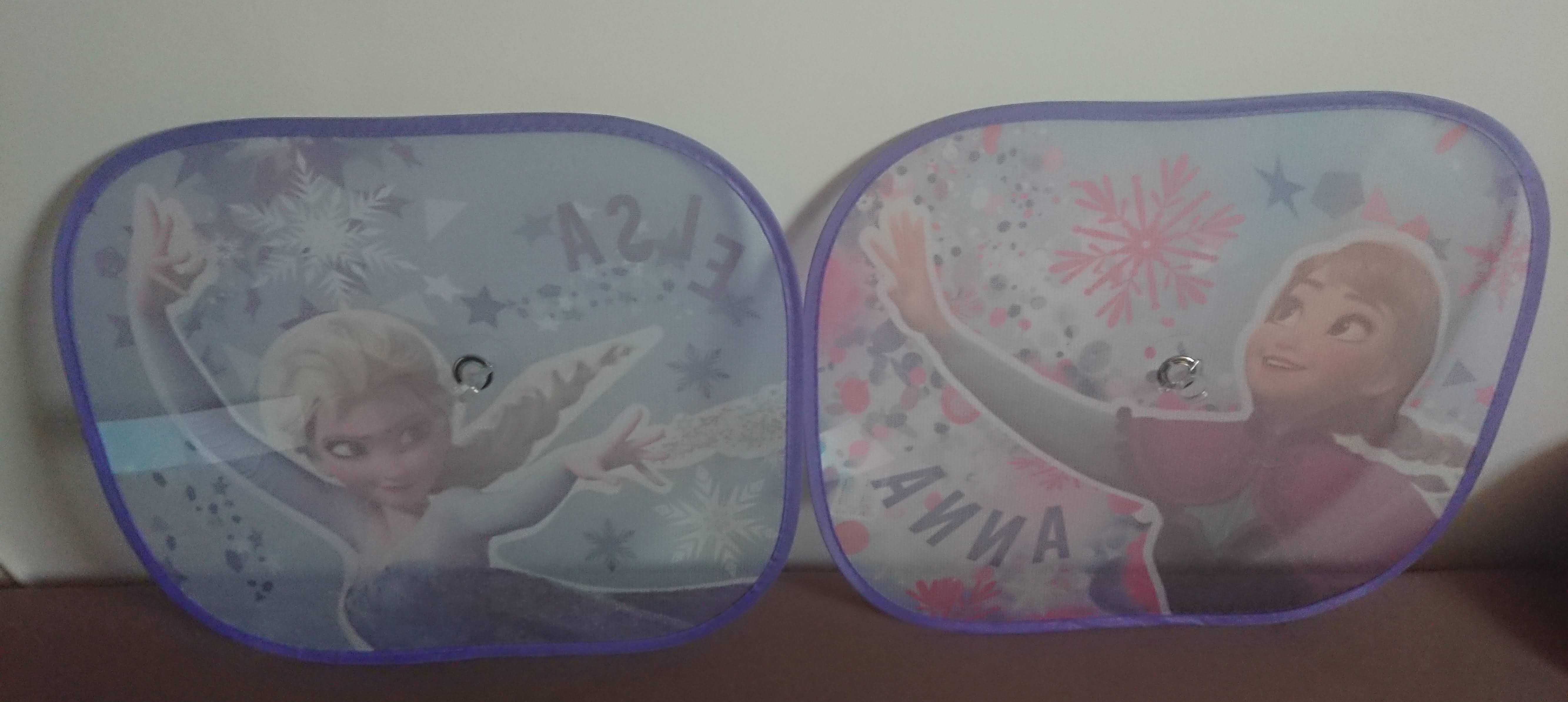 Osłonki przeciwsłoneczne Elsa i Anna Kraina Lodu Disney