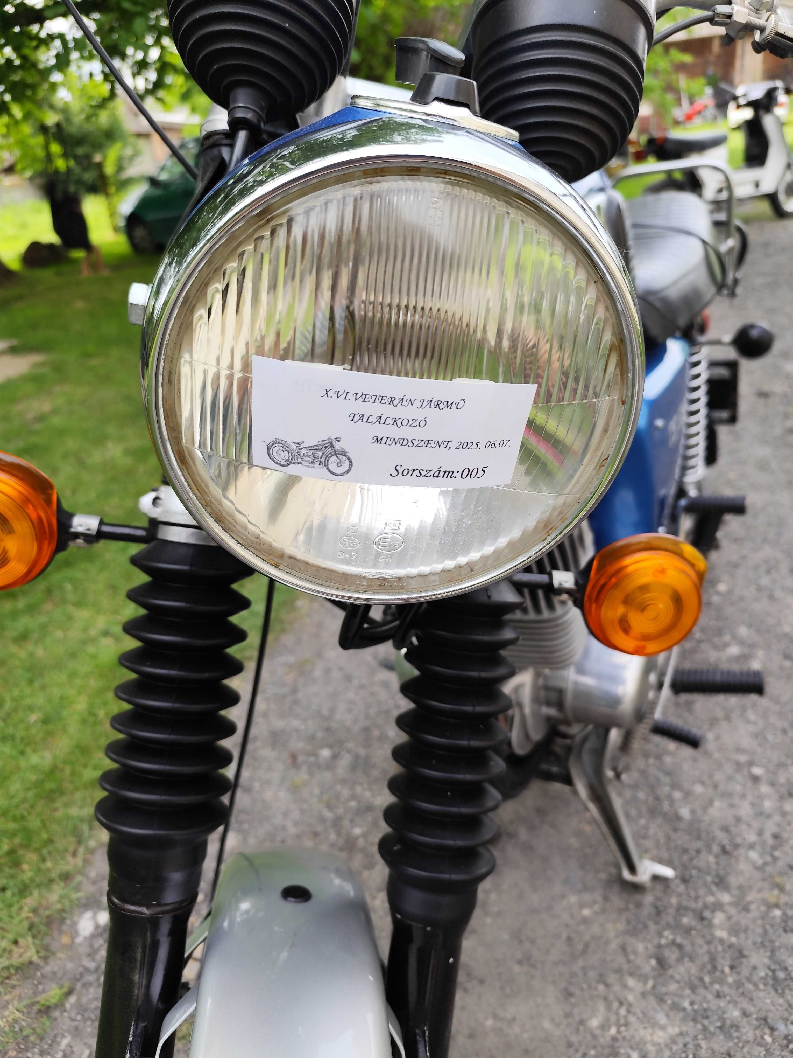 MZ ts 125 odrestaurowana