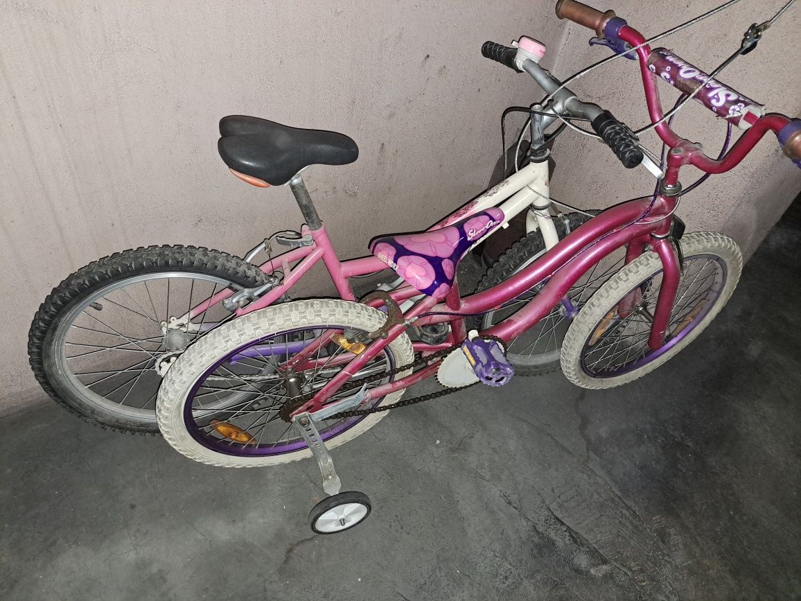 Bicicletas menina criança