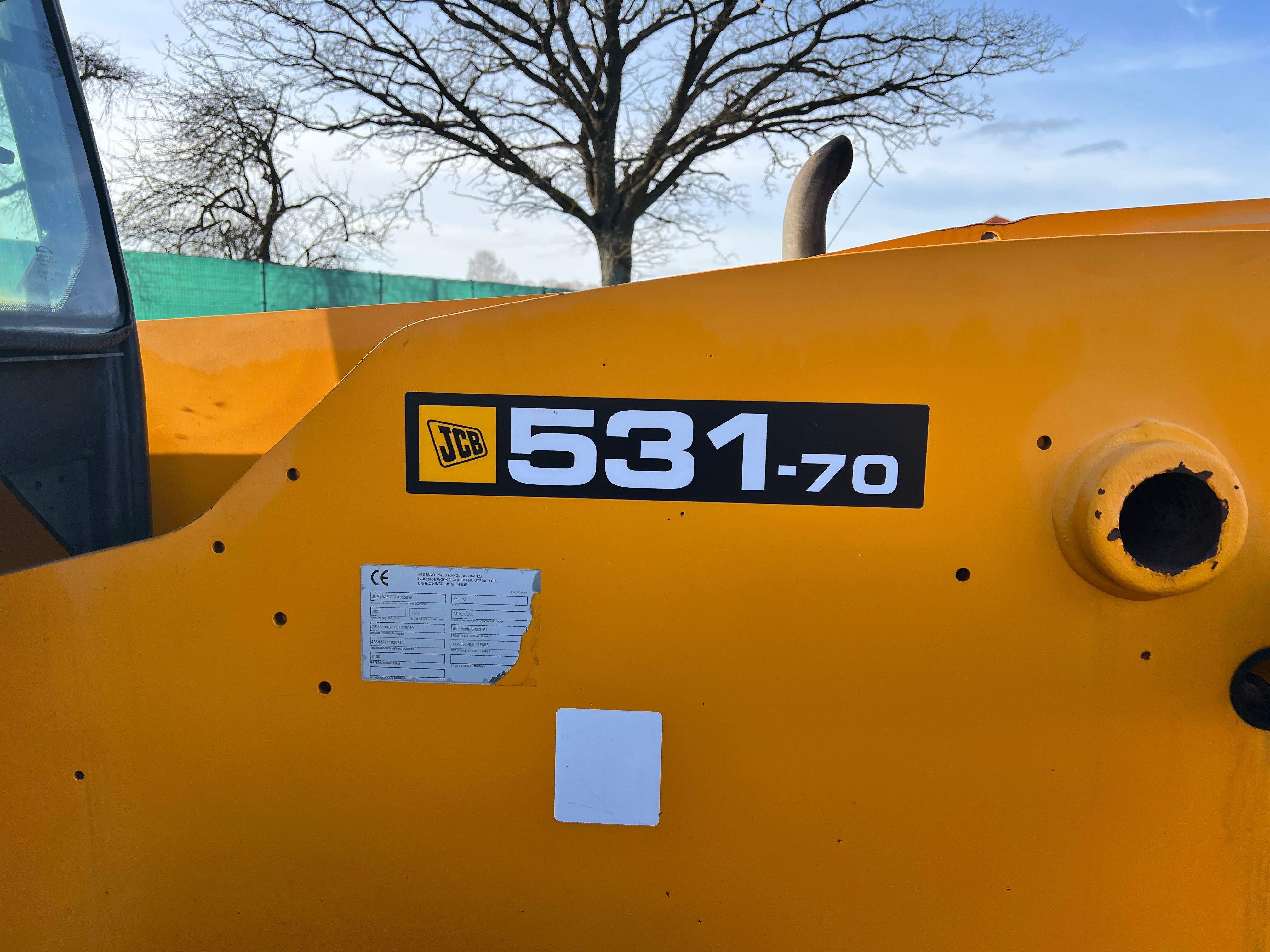 Ładowarka teleskopowa Jcb 531-70 nie Jcb 530 nie Jcb 541