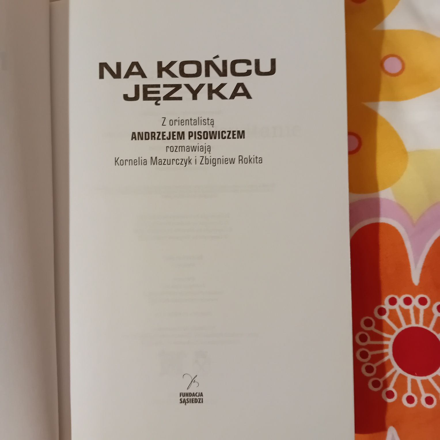 Na końcu języka Książka