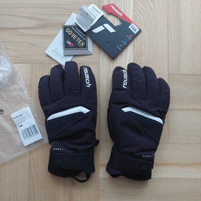 Rękawice narciarskie Reusch Sonic 12 14 lat czarne