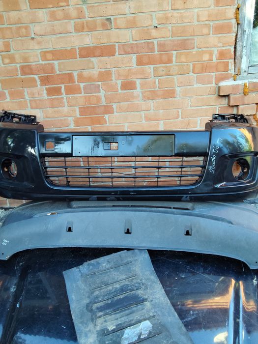 Бампер передній fiat scudo