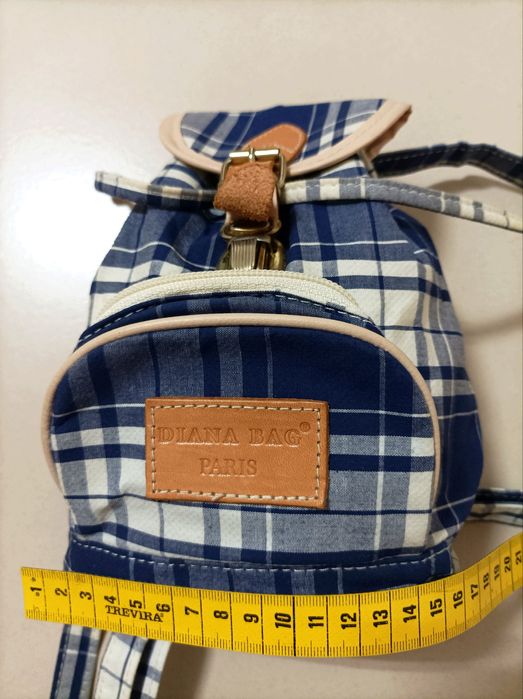 Mini Mochilas em tecido marca Diana Bag (novas)