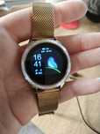 Smartwatch damski złoty