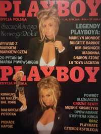 Playboy Styczeń 1994 Bliżniaczki Barbi-Shane i Sia unikat kolekcja