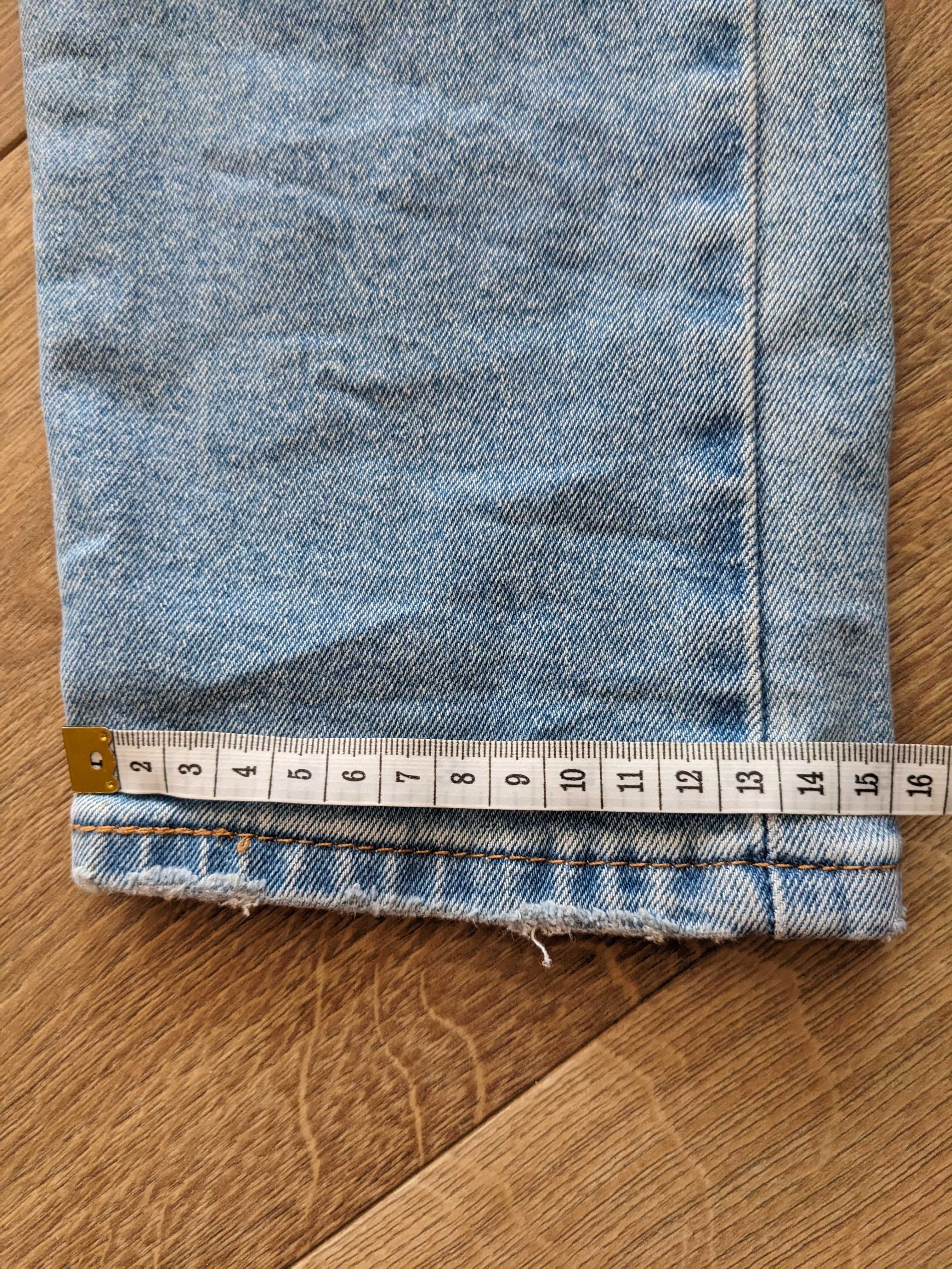 Męskie jeansy Levis 512 niebieskie spodnie W30 L34